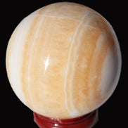 Lemon Calcite sphere 48mm 170g Rocks and Things