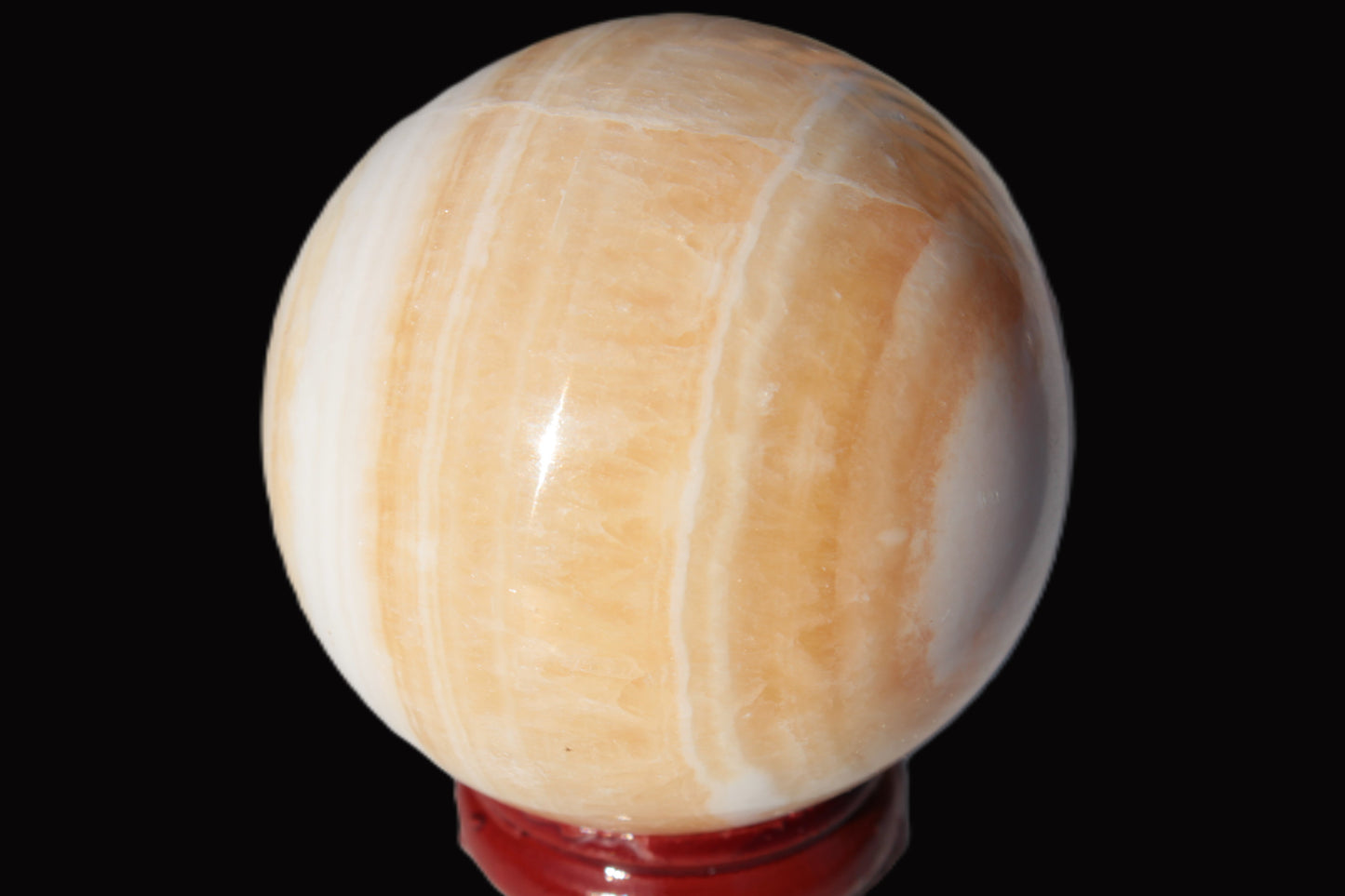 Lemon Calcite sphere 48mm 170g Rocks and Things