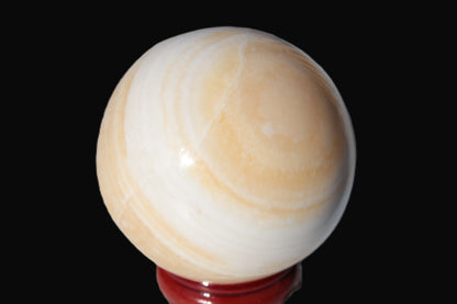 Lemon Calcite sphere 48mm 170g Rocks and Things