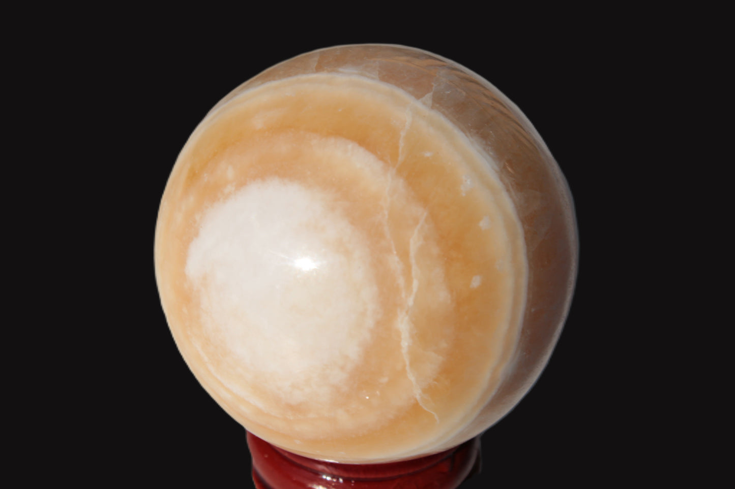 Lemon Calcite sphere 48mm 170g Rocks and Things