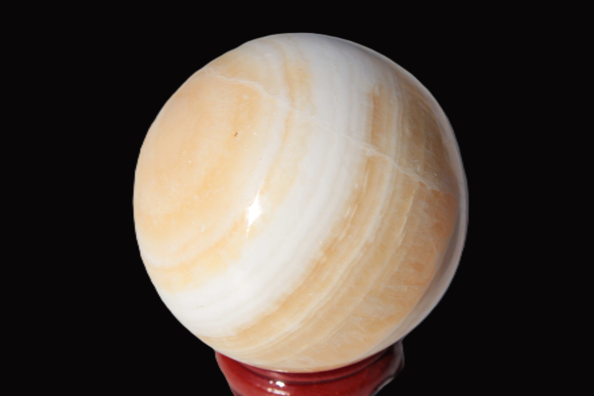 Lemon Calcite sphere 48mm 170g Rocks and Things