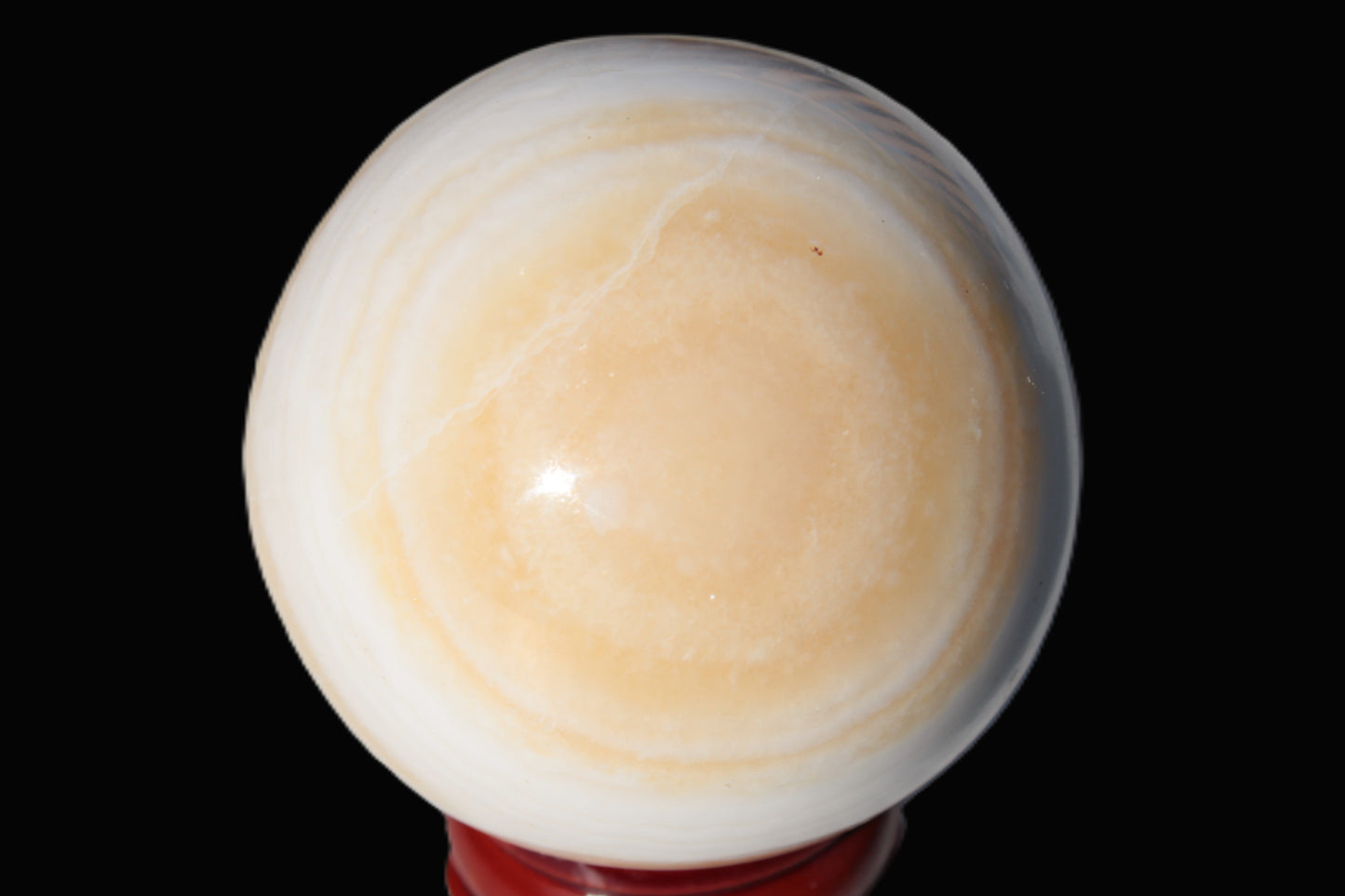 Lemon Calcite sphere 48mm 170g Rocks and Things