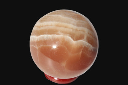 Honey Calcite sphere 55mm 177g Rocks and Things