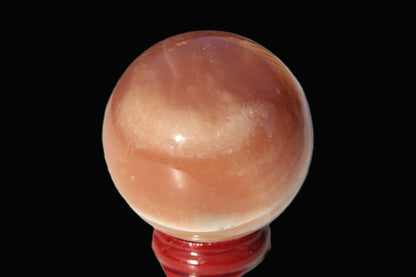 Honey Calcite sphere 55mm 177g Rocks and Things