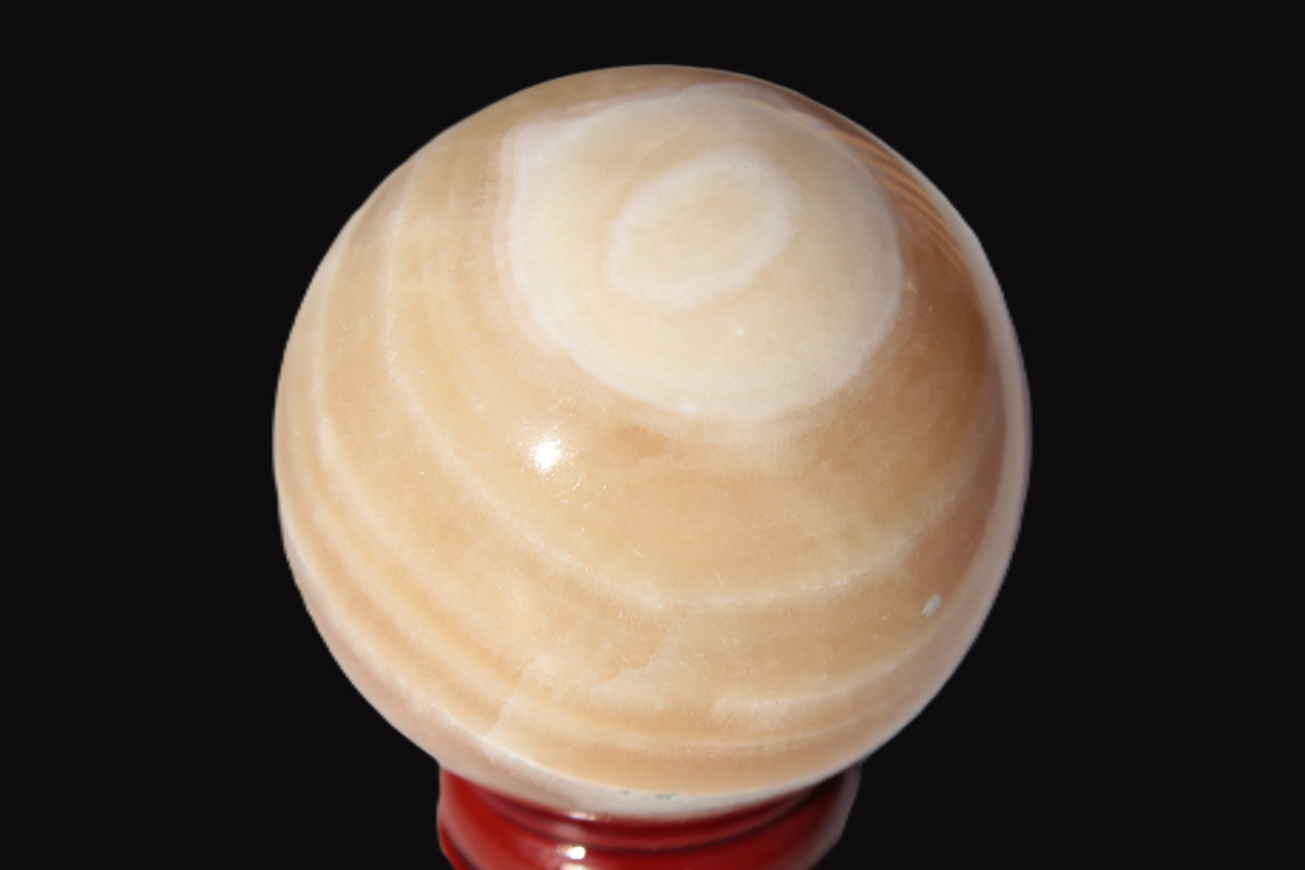 Honey Calcite sphere 55mm 177g Rocks and Things