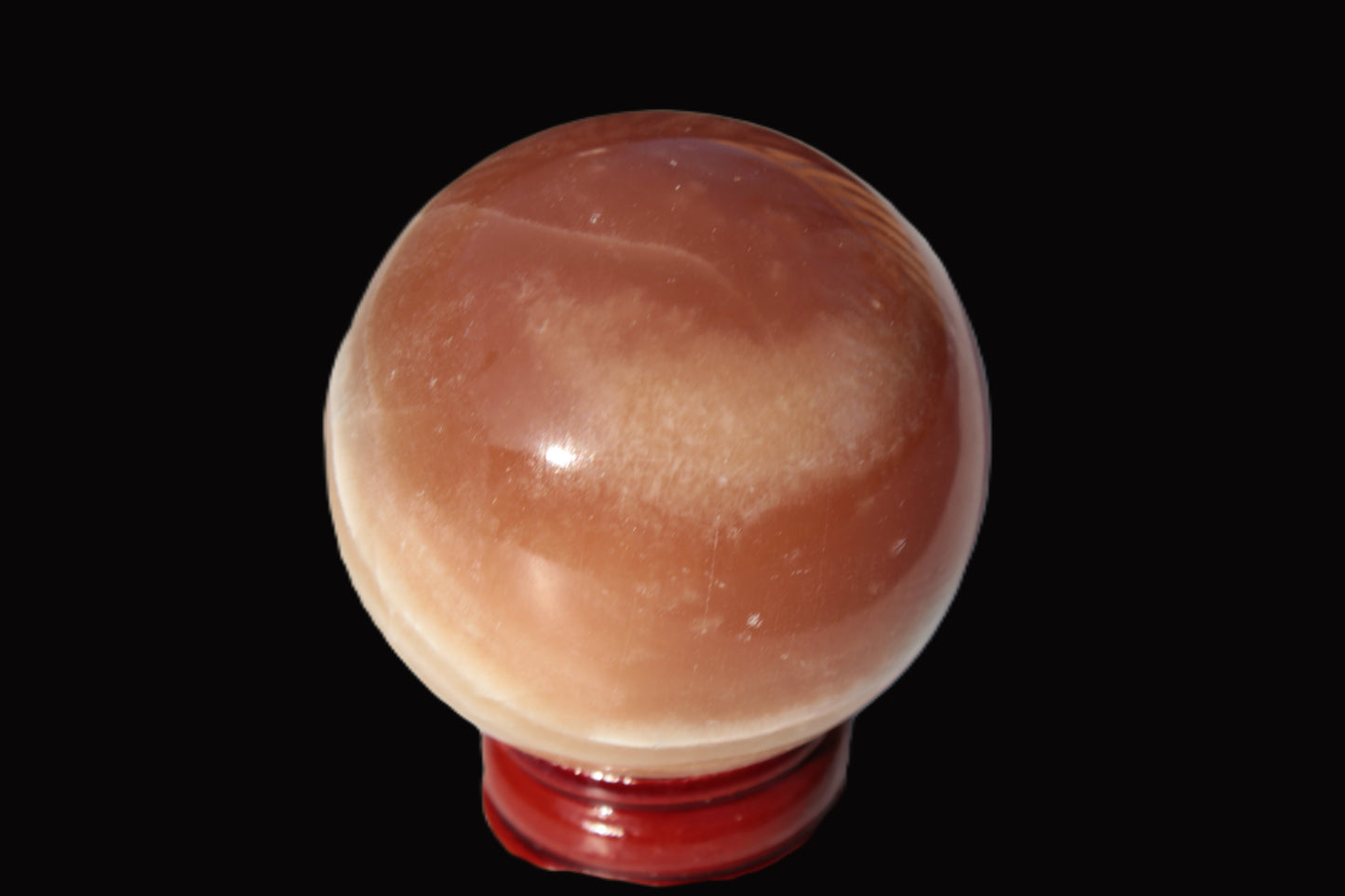 Honey Calcite sphere 55mm 177g Rocks and Things