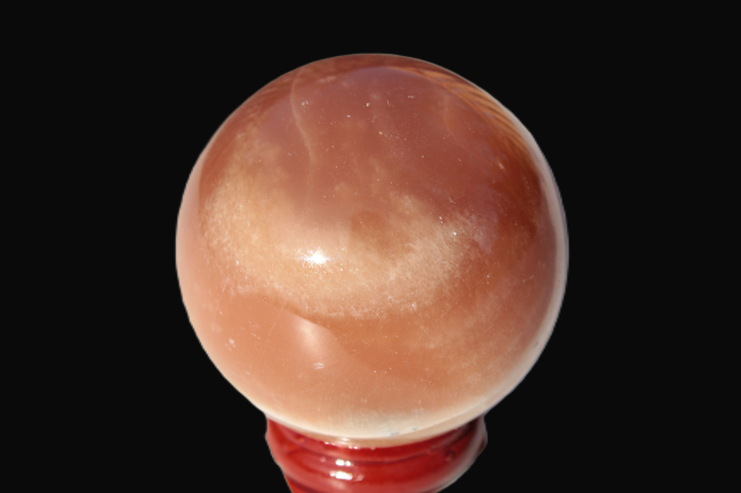 Honey Calcite sphere 55mm 177g Rocks and Things