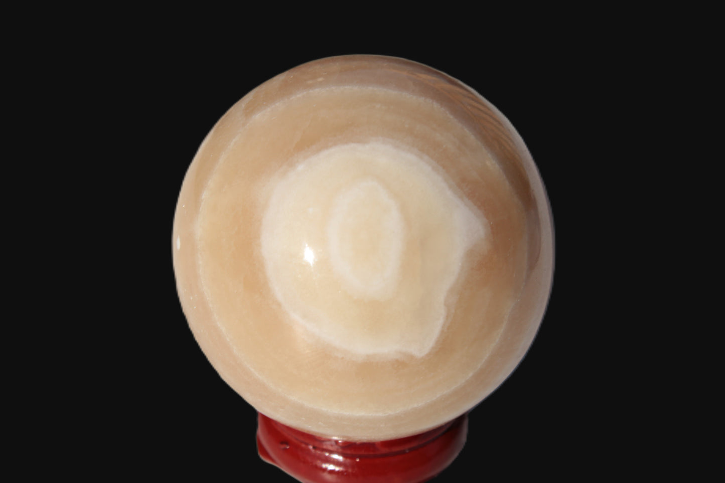 Honey Calcite sphere 55mm 177g Rocks and Things