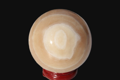 Honey Calcite sphere 55mm 177g Rocks and Things