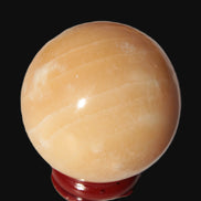 Lemon Calcite sphere 50mm 168g Rocks and Things