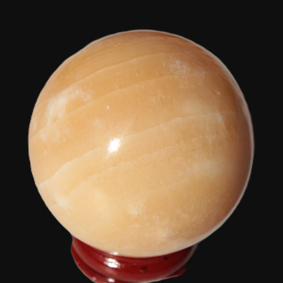 Lemon Calcite sphere 50mm 168g Rocks and Things