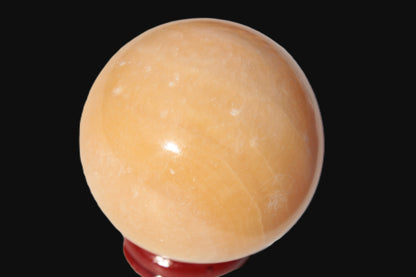 Lemon Calcite sphere 50mm 168g Rocks and Things