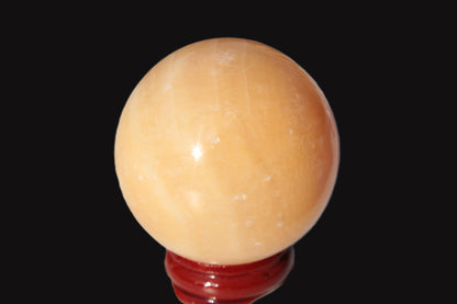 Lemon Calcite sphere 50mm 168g Rocks and Things