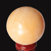 Lemon Calcite sphere 50mm 168g Rocks and Things