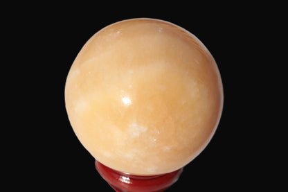 Lemon Calcite sphere 50mm 168g Rocks and Things