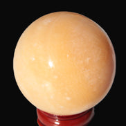 Lemon Calcite sphere 50mm 168g Rocks and Things
