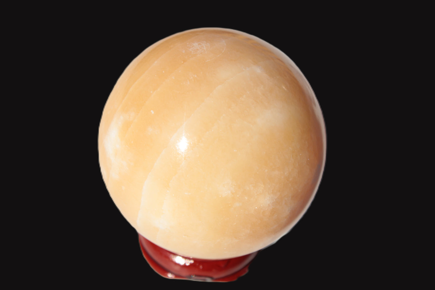 Lemon Calcite sphere 50mm 168g Rocks and Things