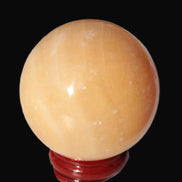 Lemon Calcite sphere 50mm 168g Rocks and Things