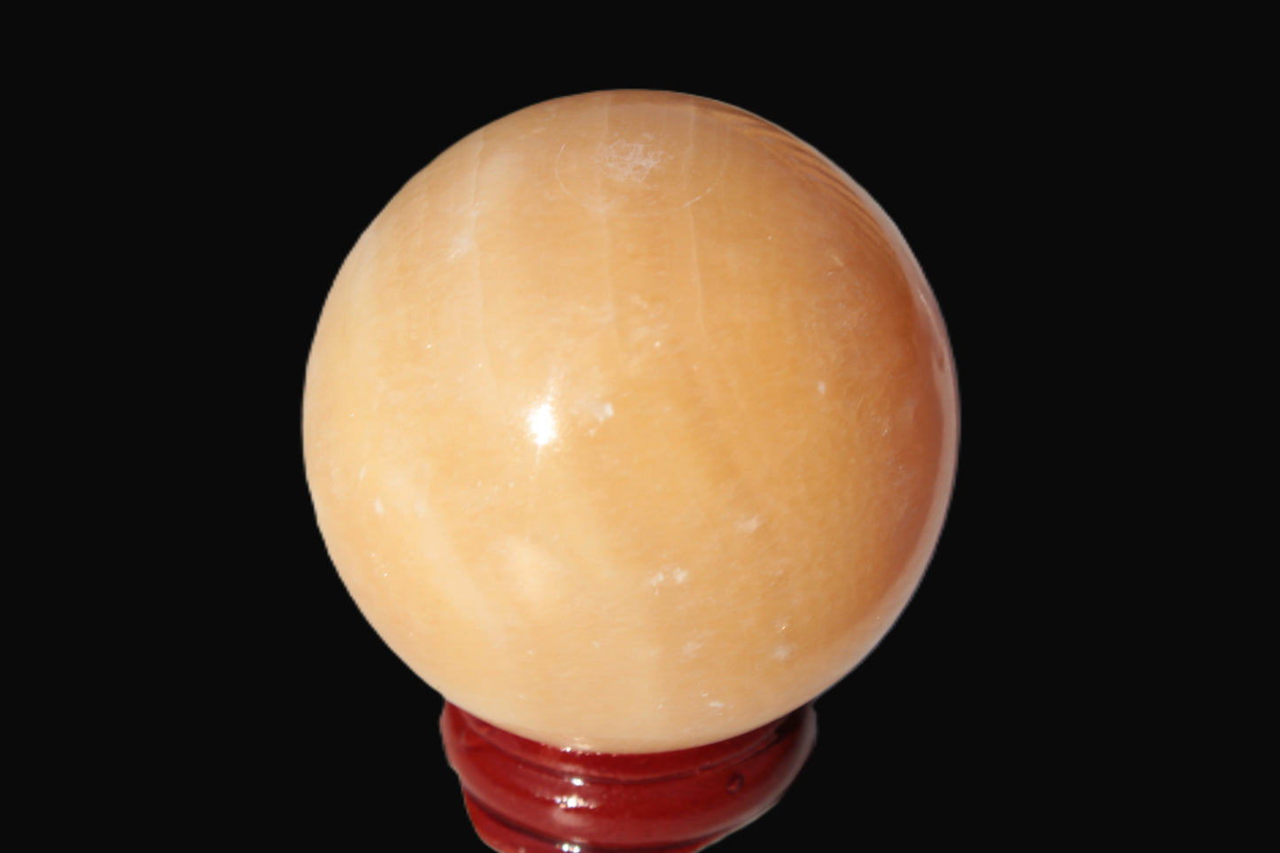 Lemon Calcite sphere 50mm 168g Rocks and Things