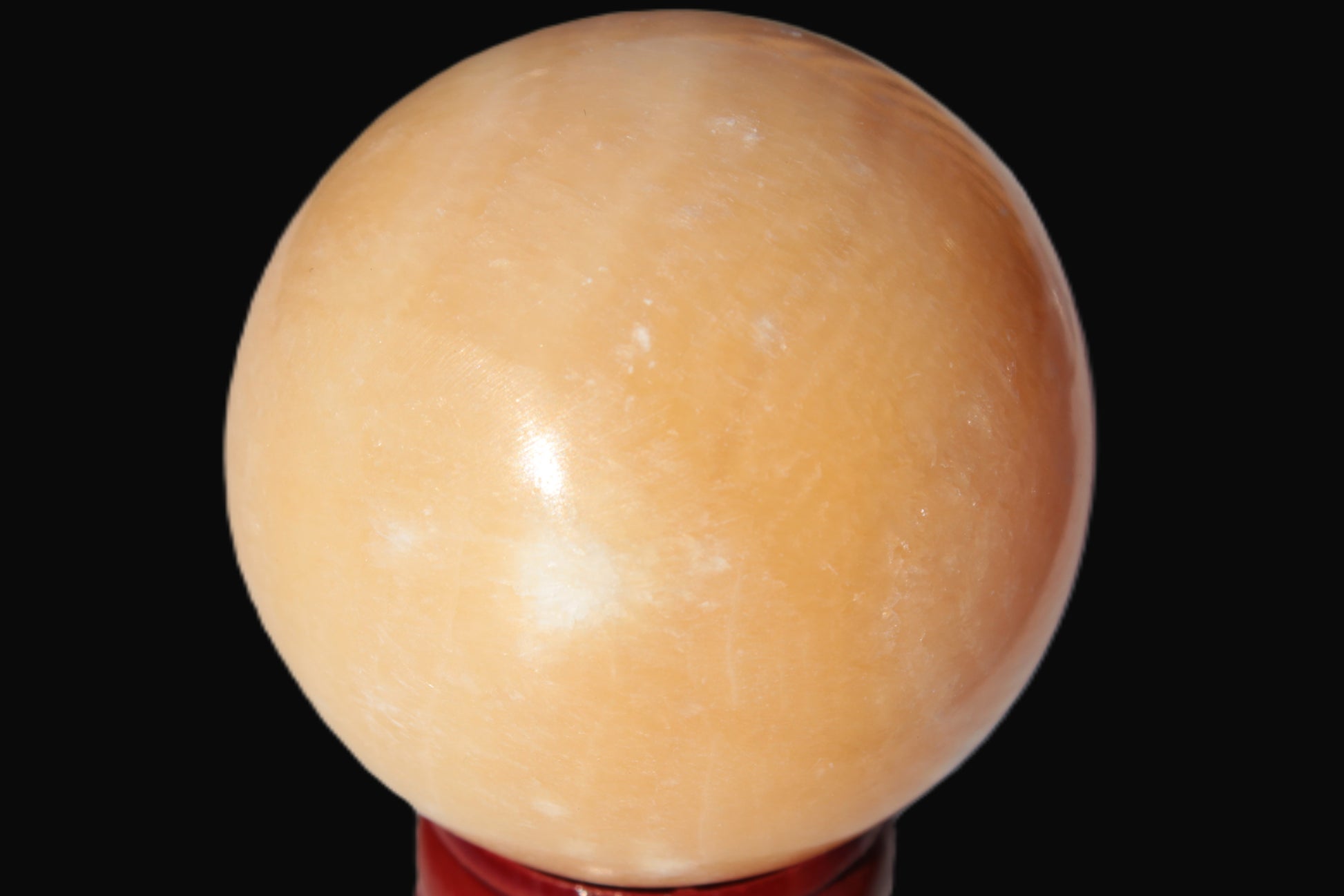 Lemon Calcite sphere 50mm 168g Rocks and Things