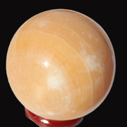 Lemon Calcite sphere 50mm 168g Rocks and Things