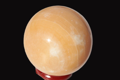 Lemon Calcite sphere 50mm 168g Rocks and Things