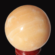 Lemon Calcite sphere 50mm 168g Rocks and Things