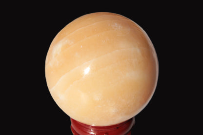 Lemon Calcite sphere 50mm 168g Rocks and Things