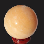 Lemon Calcite sphere 50mm 168g Rocks and Things