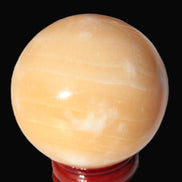 Lemon Calcite sphere 50mm 168g Rocks and Things