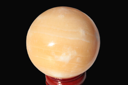 Lemon Calcite sphere 50mm 168g Rocks and Things