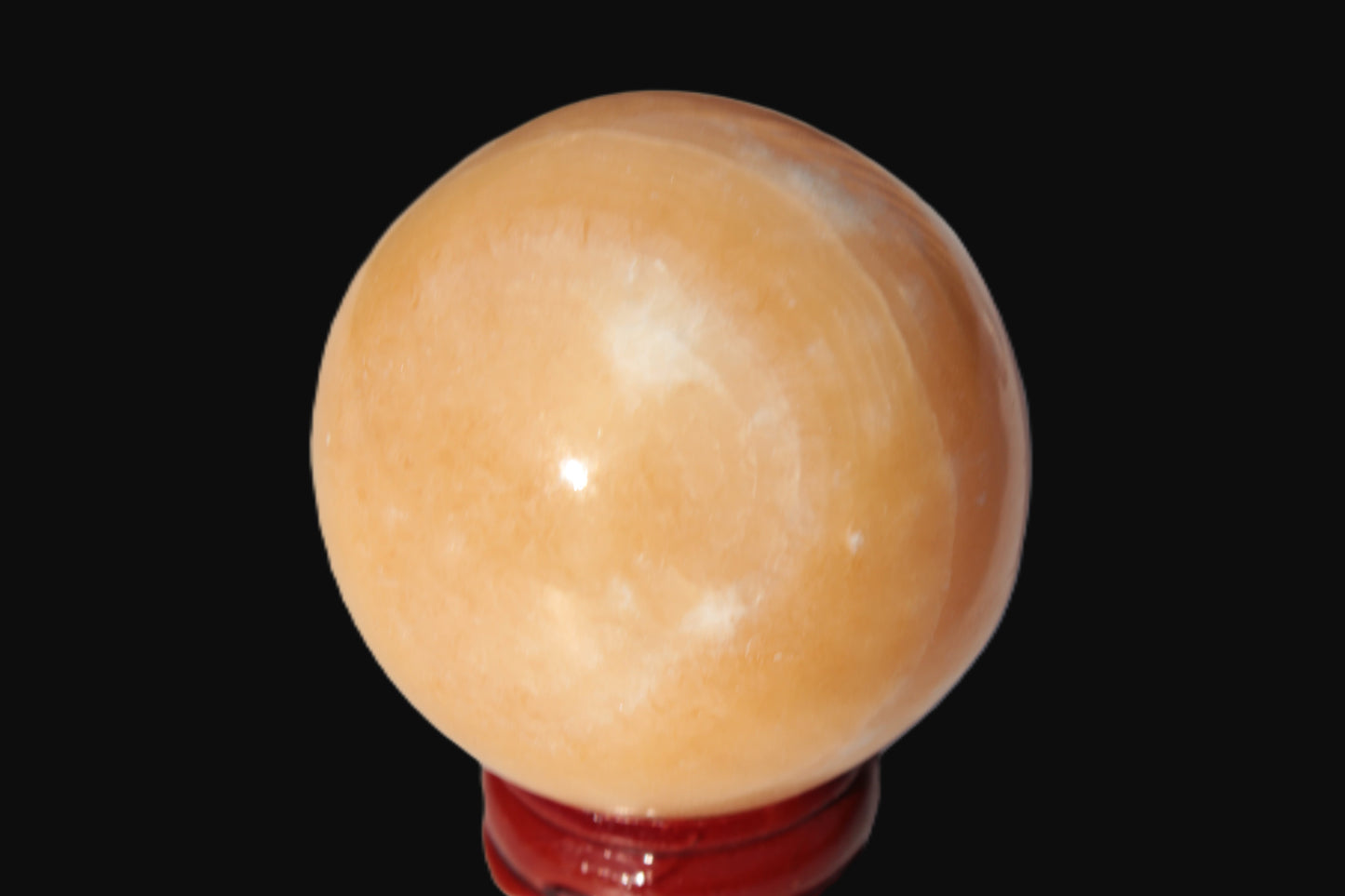 Lemon Calcite sphere 50mm 168g Rocks and Things