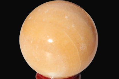 Lemon Calcite sphere 50mm 168g Rocks and Things