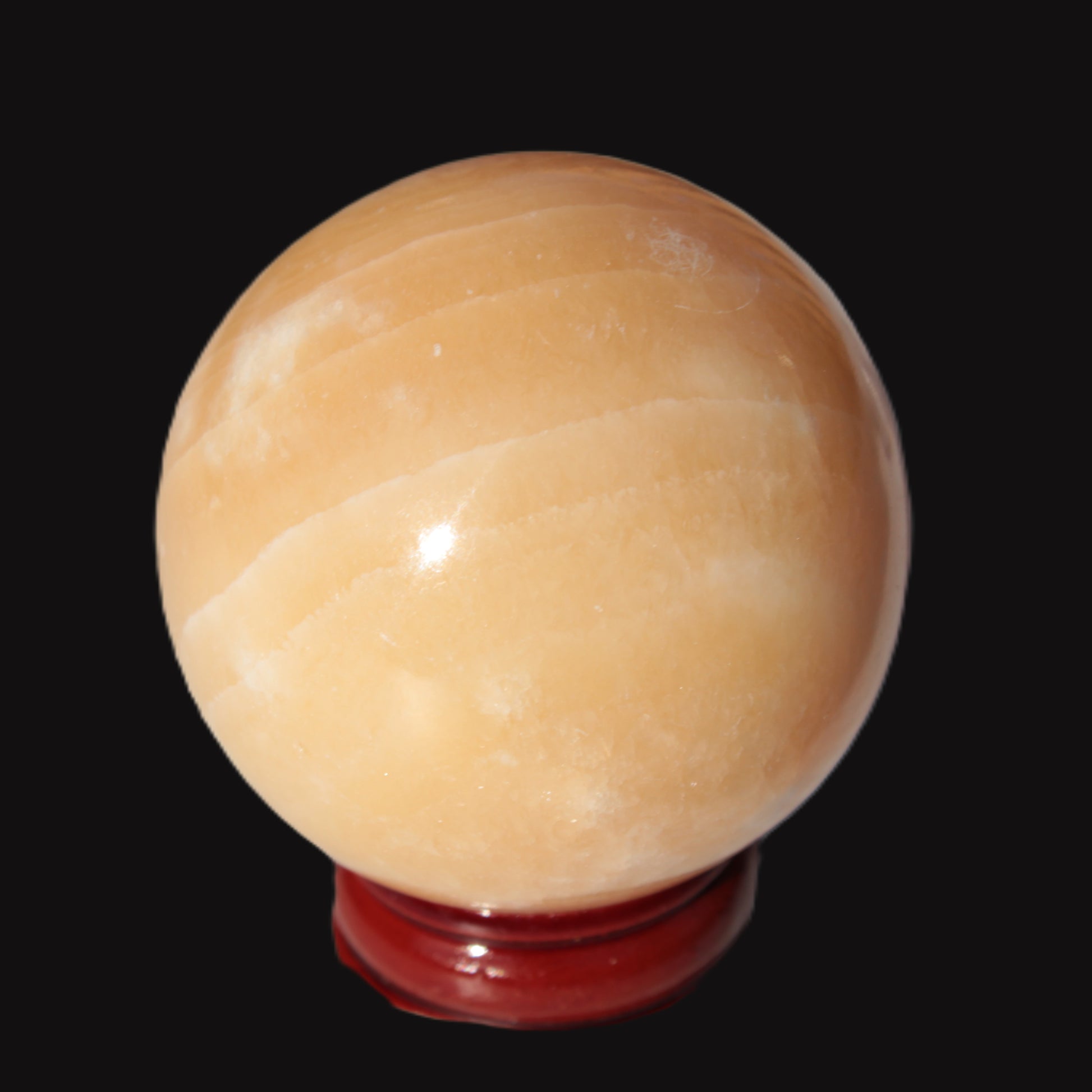 Lemon Calcite sphere 50mm 168g Rocks and Things