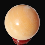 Lemon Calcite sphere 50mm 168g Rocks and Things