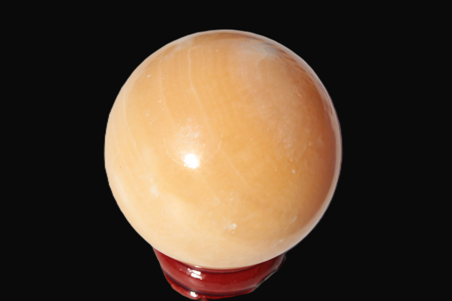 Lemon Calcite sphere 50mm 168g Rocks and Things