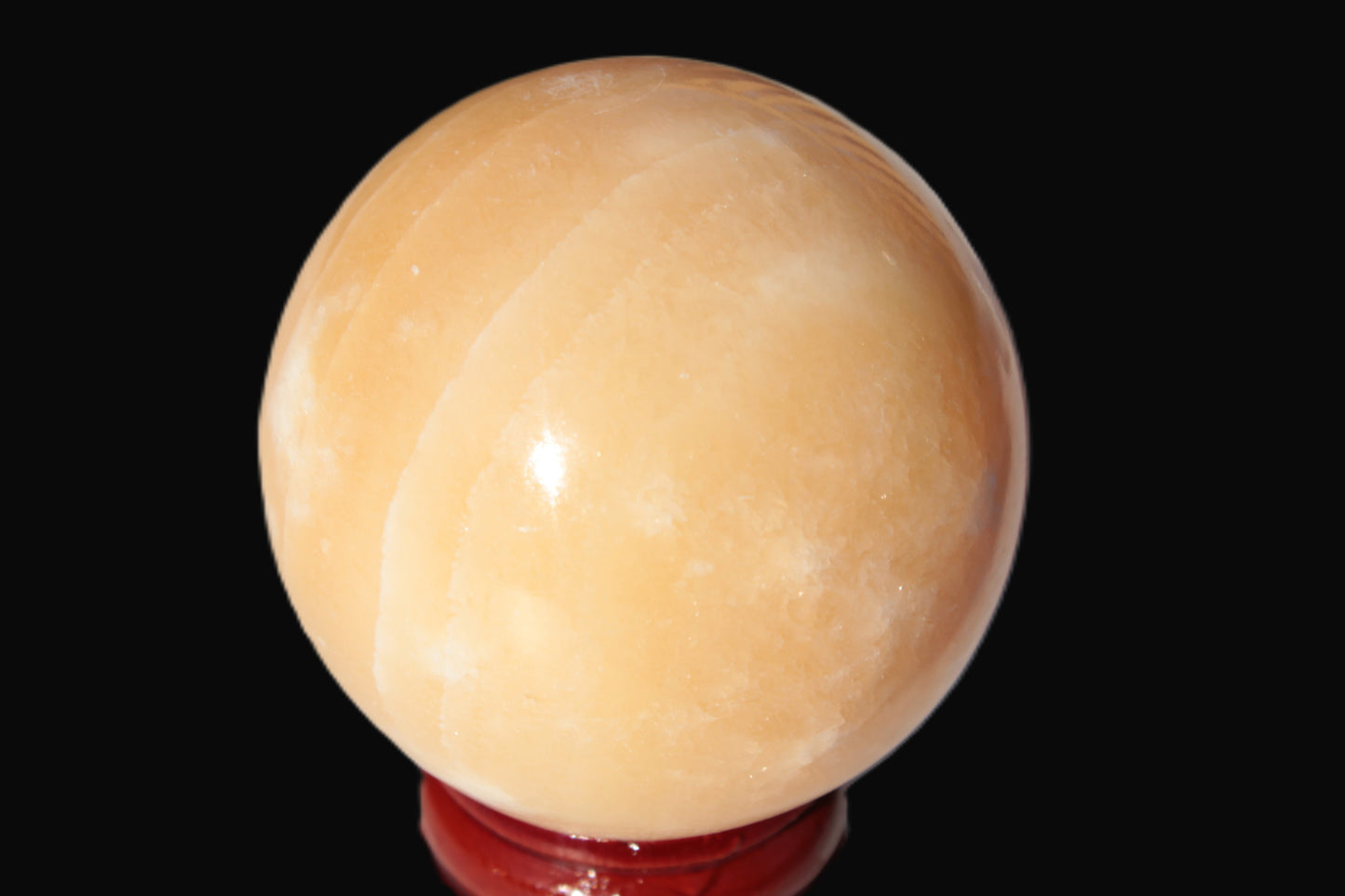 Lemon Calcite sphere 50mm 168g Rocks and Things