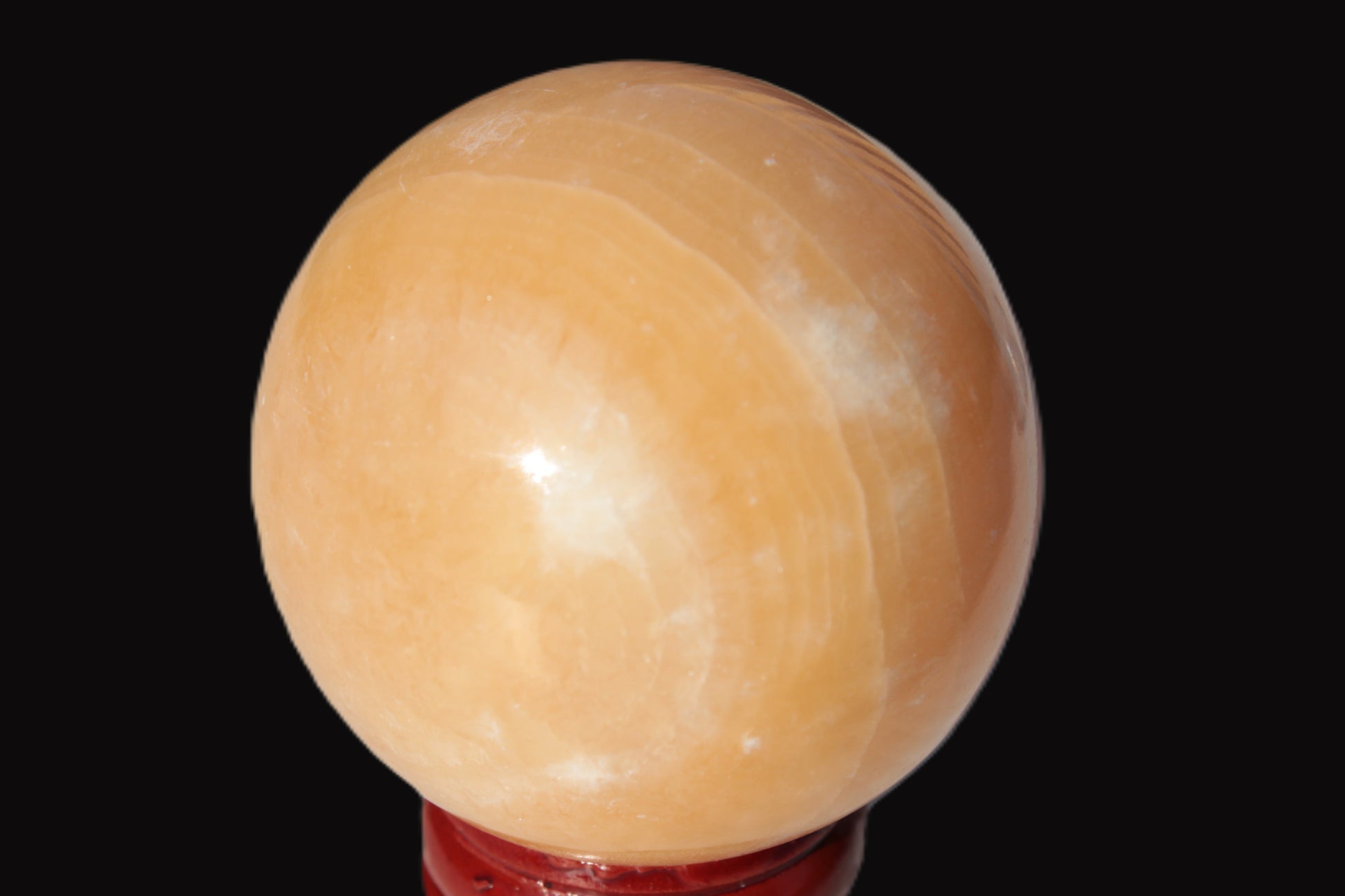 Lemon Calcite sphere 50mm 168g Rocks and Things