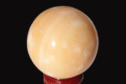 Lemon Calcite sphere 50mm 168g Rocks and Things