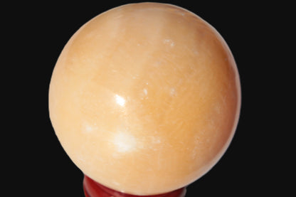 Lemon Calcite sphere 50mm 168g Rocks and Things