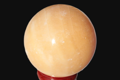 Lemon Calcite sphere 50mm 168g Rocks and Things