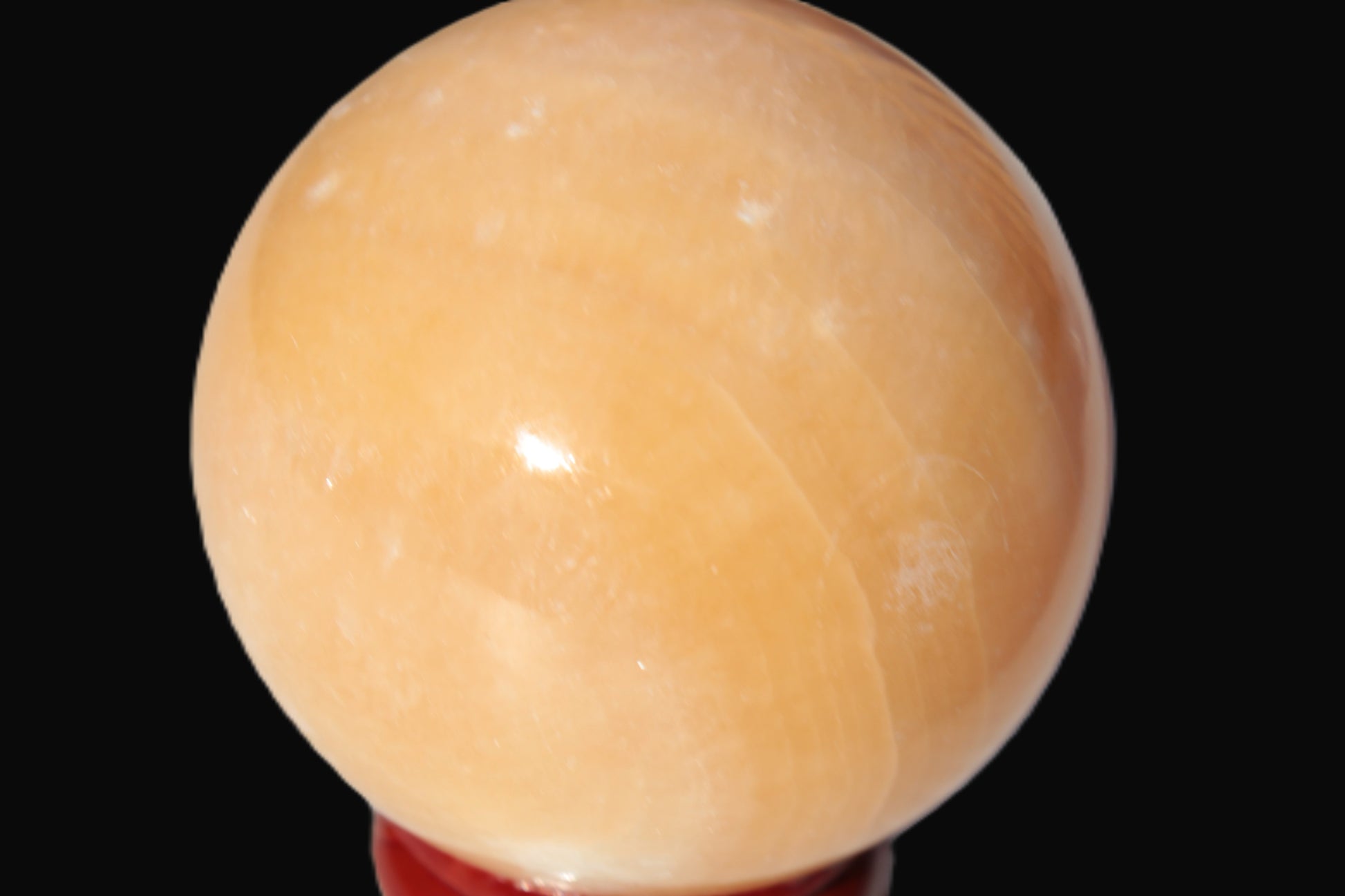 Lemon Calcite sphere 50mm 168g Rocks and Things