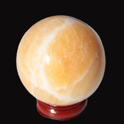 Lemon Calcite sphere 48mm 162g Rocks and Things
