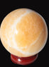 Lemon Calcite sphere 48mm 162g Rocks and Things