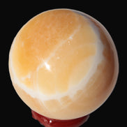 Lemon Calcite sphere 48mm 162g Rocks and Things