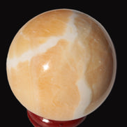 Lemon Calcite sphere 48mm 162g Rocks and Things