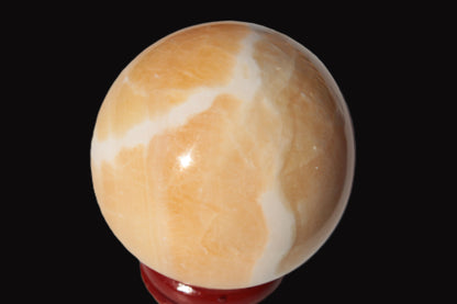 Lemon Calcite sphere 48mm 162g Rocks and Things