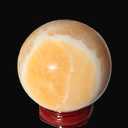 Lemon Calcite sphere 48mm 162g Rocks and Things