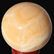 Lemon Calcite sphere 48mm 162g Rocks and Things