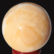 Lemon Calcite sphere 48mm 162g Rocks and Things
